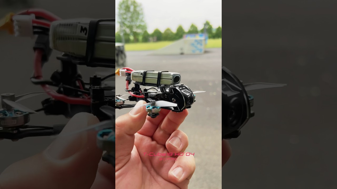 Der ​⁠@geprc T-Cube18 HD O4 kann ordentlich was! Review demn&auml;chst auf meinem Kanal! #fpv #tcube18
