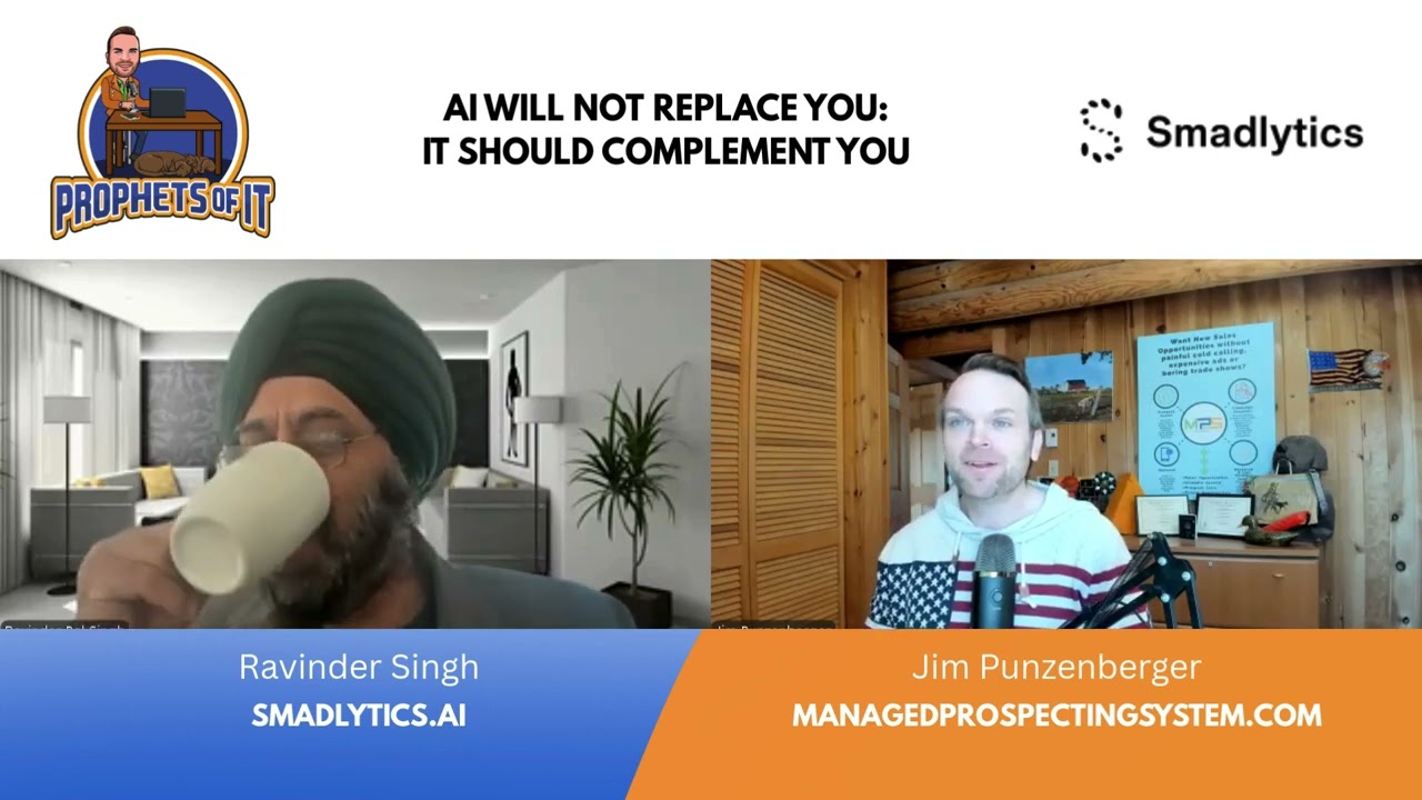 Technology Cannot Replace the Human Mind | Ravinder Singh | Host: Jim Punzenberger