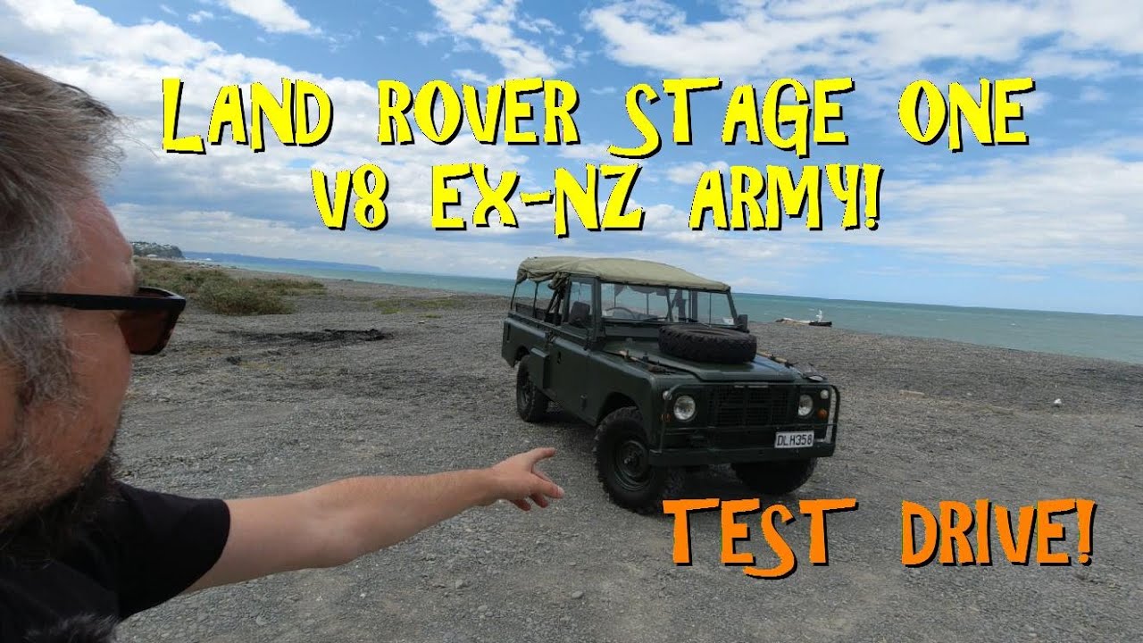 Land Rover Stage One V8 Test Drive! Ex-NZ Army