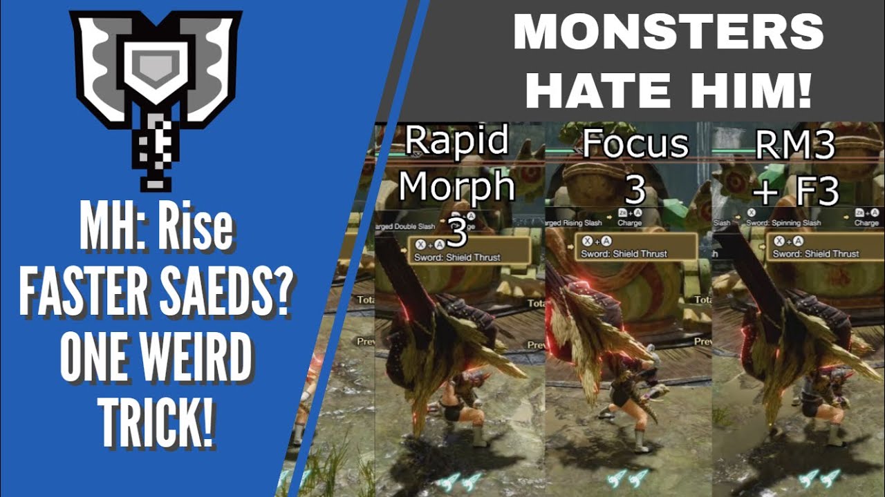 Rapid Morph for Charge Blades? | Monster Hunter Rise
