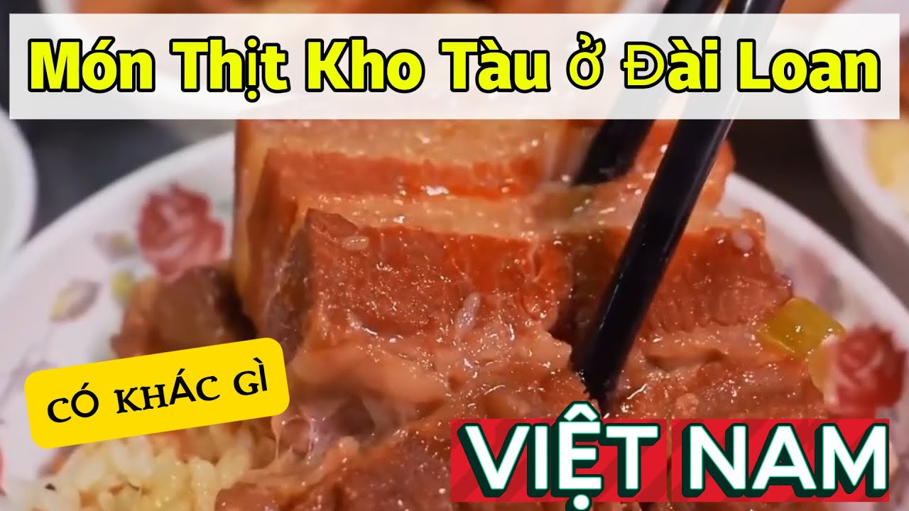 Quán cơm bán món thịt kho tàu nổi tiếng khắp Đài Trung (Đài Loan)