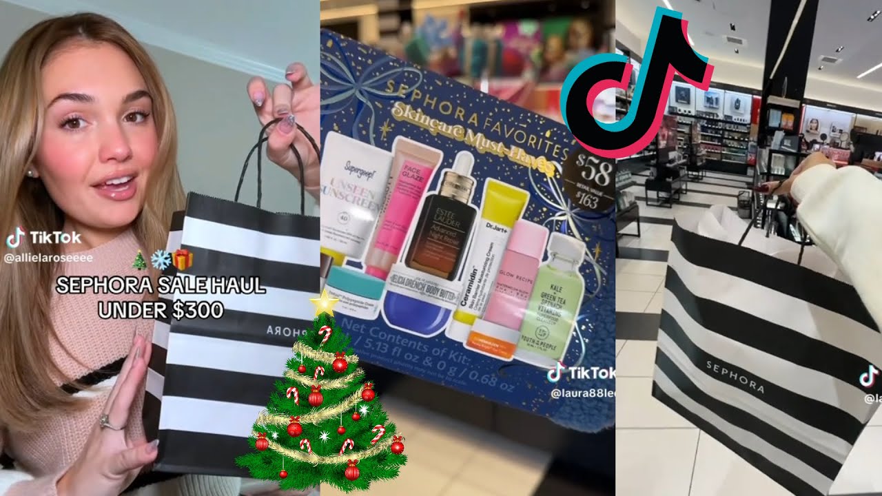 🎄🛍 18 Minutes Of CHRISTMAS Sephora Haul TikToks - 2024/2025 Haul TikTok Compilation