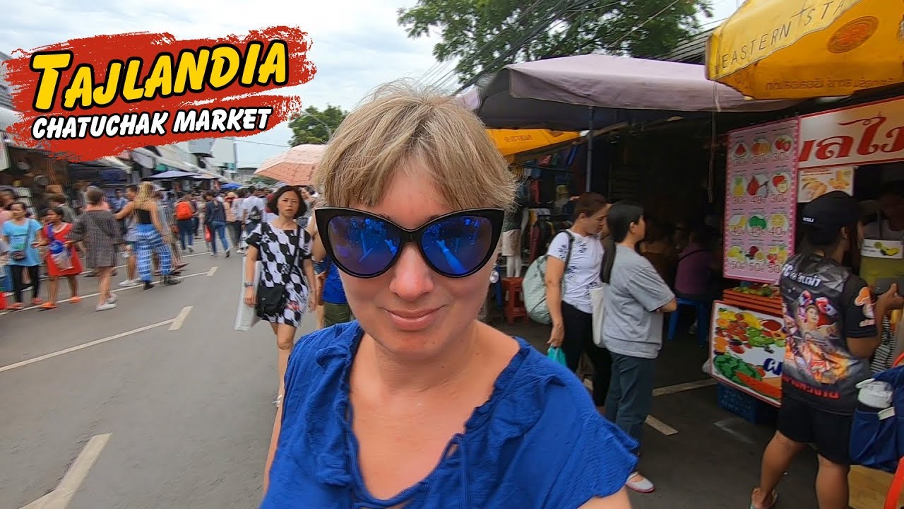 🇹🇭 #1 Chatuchak największy bazar świata Weekend Market Bangkok #podróże