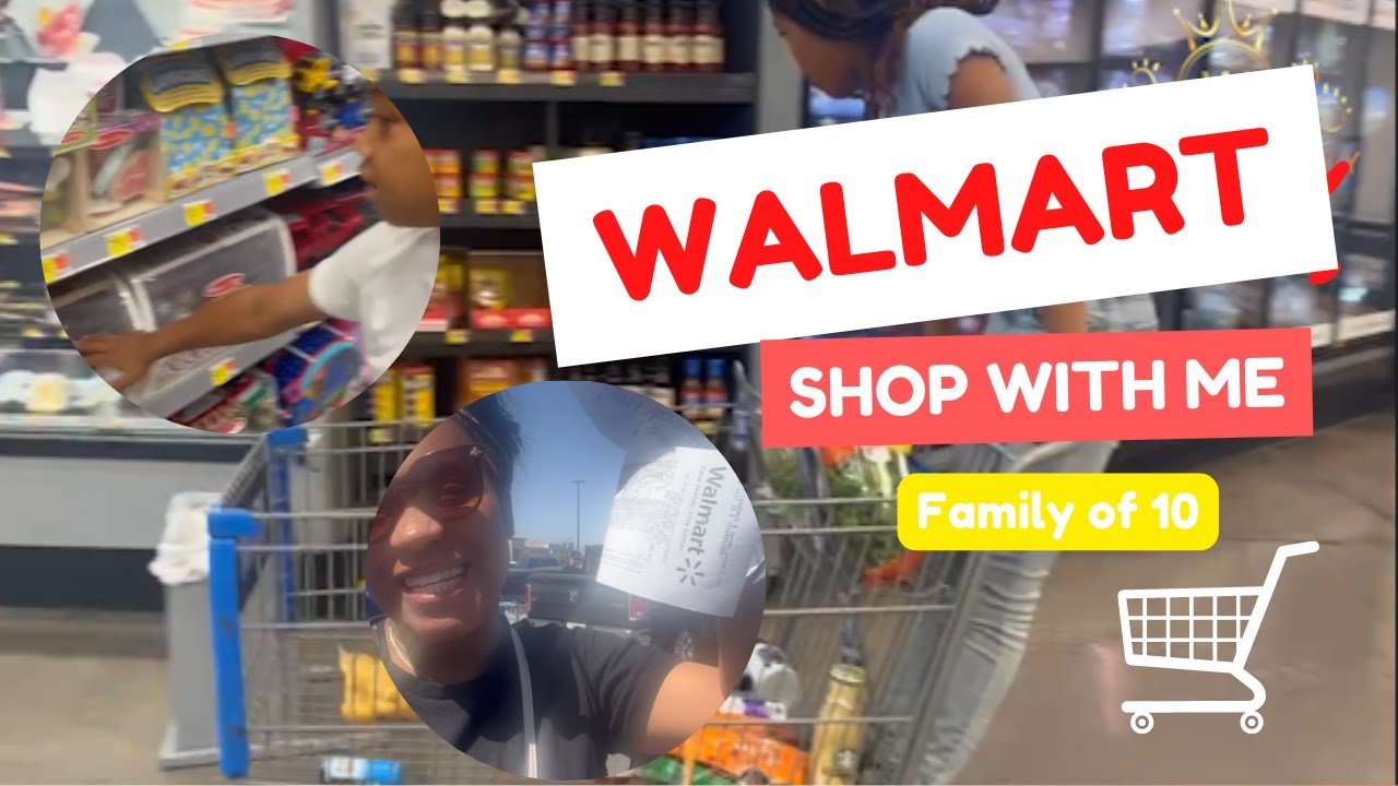 FAMILY OF 10❤️ Walmart GROCERY HAUL!  LARGE FAMILY!| Wright Family TV