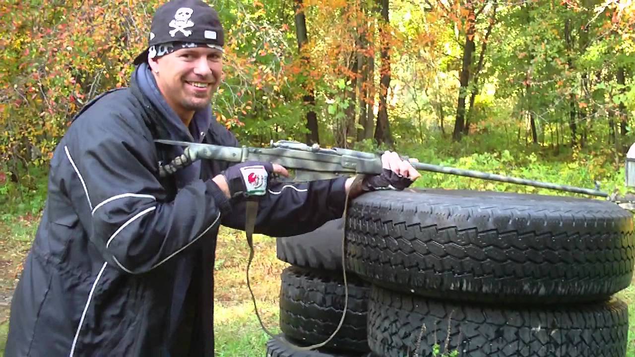 Blue shooting the KalashNagant 7.62X54R