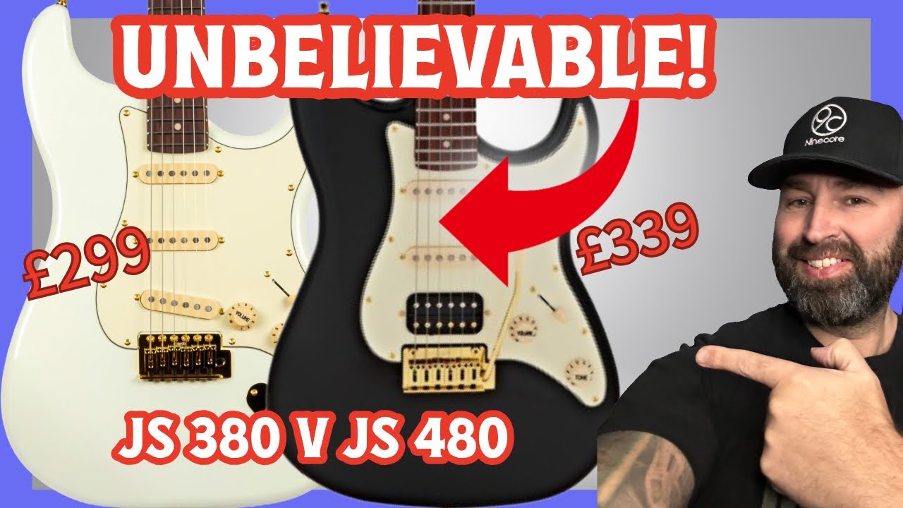 GUITARIST'S ARE GETTING HYPED ABOUT JET GUITAR&rsquo;S - JET JS380 V JS480 UNBOXING  AND DEMO GEAR4MUSIC