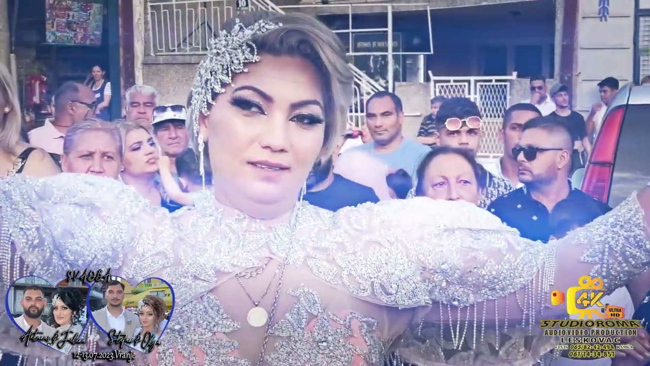 SVADBA ANTANAS&JELENA STEFAN&OLGA PART2 SITA 12.07.2023 VRANJE STUDIO ROMA ELVIS 4K LESKOVAC