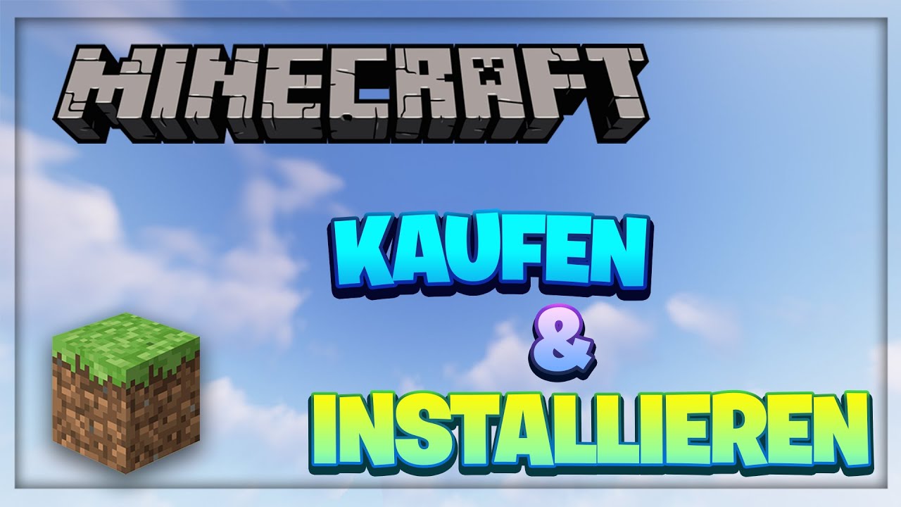 MINECRAFT Kaufen und Installieren - für Anfänger!👍 | 2023