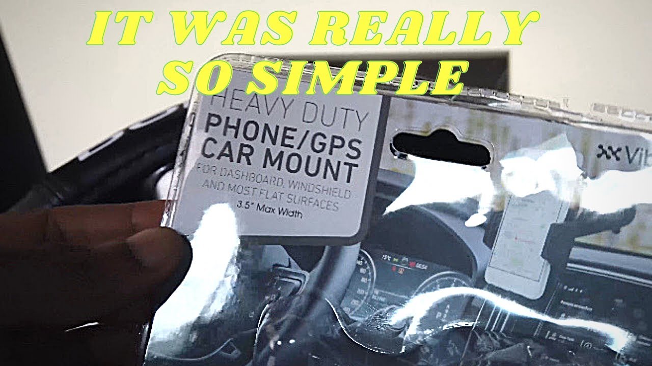 VIBE AUTO HEAVY DUTY GPS CAR MOUNT
