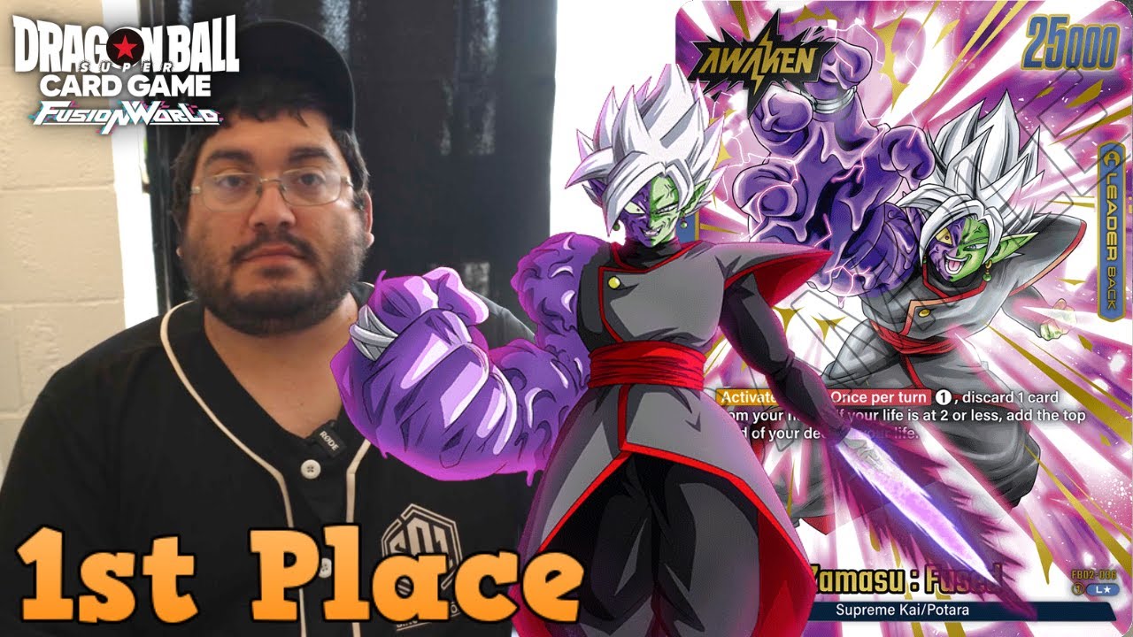 BROKEN 1st Place Zamasu Deck Profile! (DBS Fusion World)