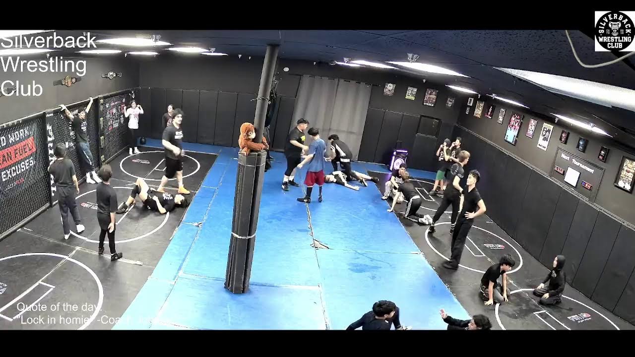 Silverback Wrestling Room