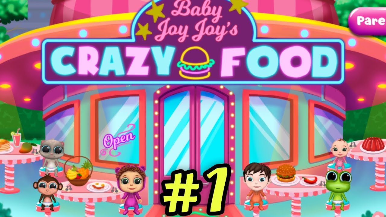 Baby Joy Joy : Crazy Food Restaurant Robot #gaming #kids #baby
