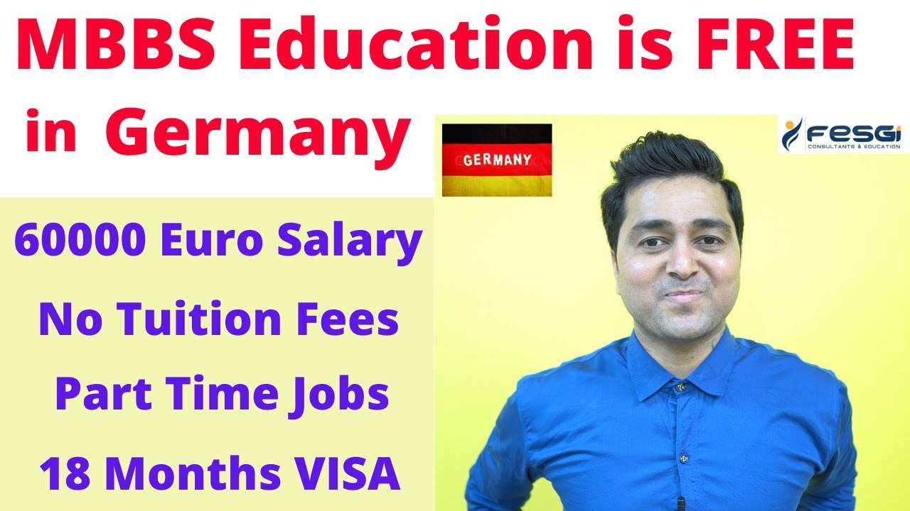 MBBS or Medicine Education is Totally FREE in Germany -&ndash; FESGI Consultants