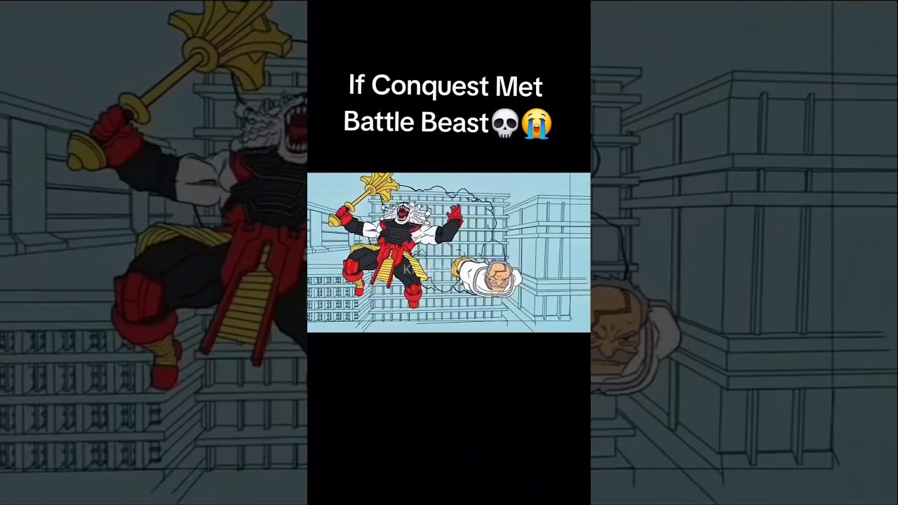 If Conquest Met Battle Beast #invincible #conquest #battlebeast #meme #shorts