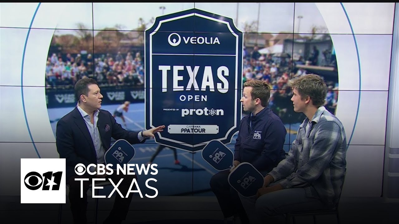 Pickleball fans gear up as Veolia Texas Open arrives in North Texas