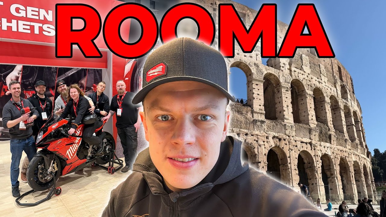 Milwaukee YLLÄTTI meidät Roomassa!