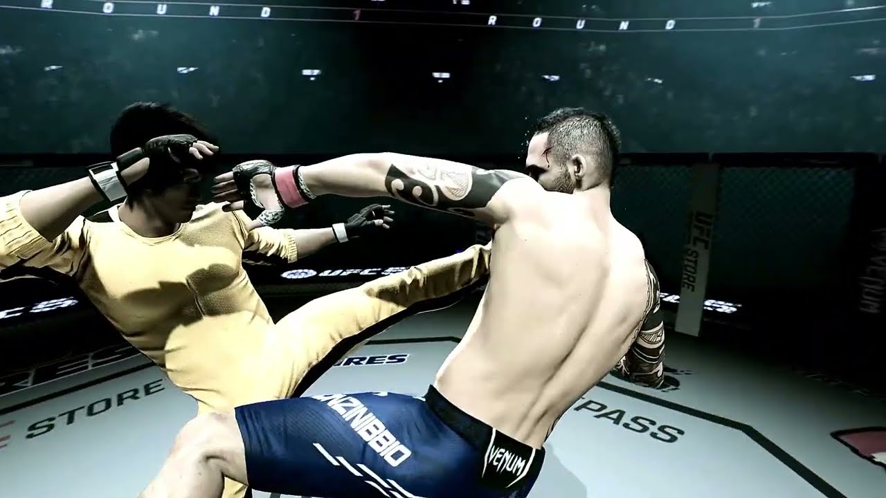 Santiago Ponzinibbio Vs Bruce Lee | EA Sports | UFC 5 | MjB