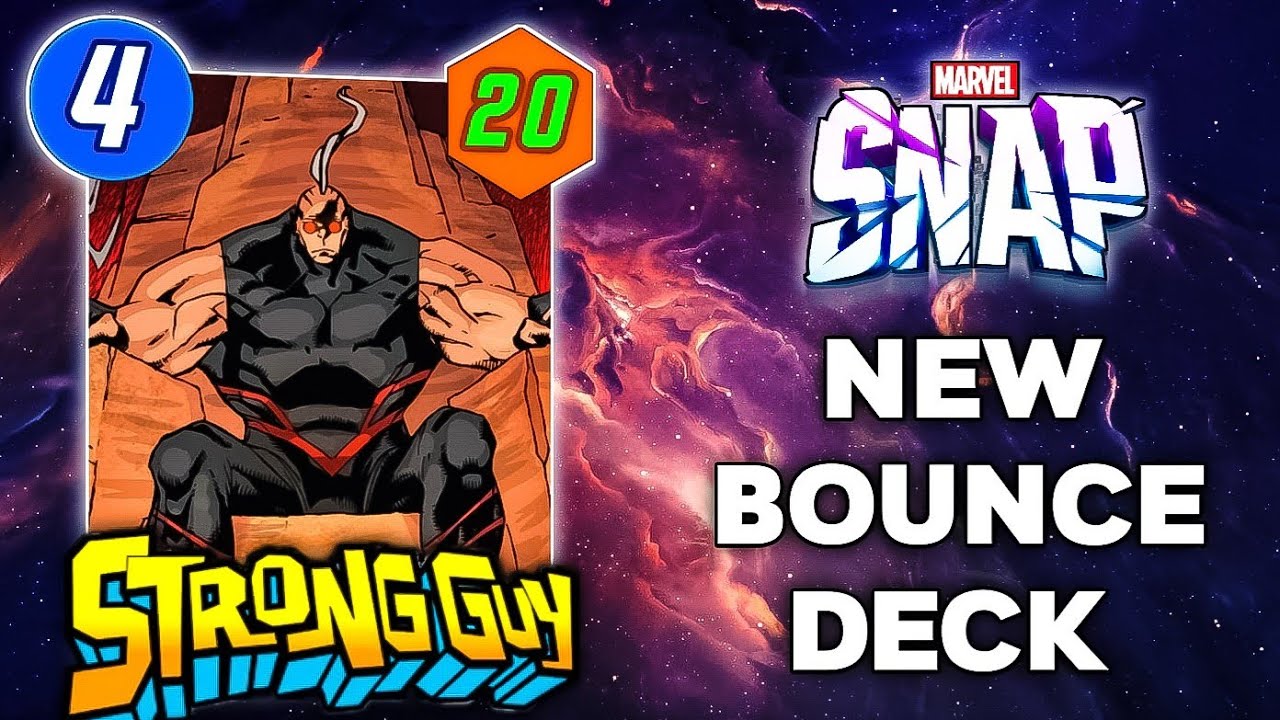 The Best Strong Guy Deck Ever!! New Bounce Deck Marvel Snap!