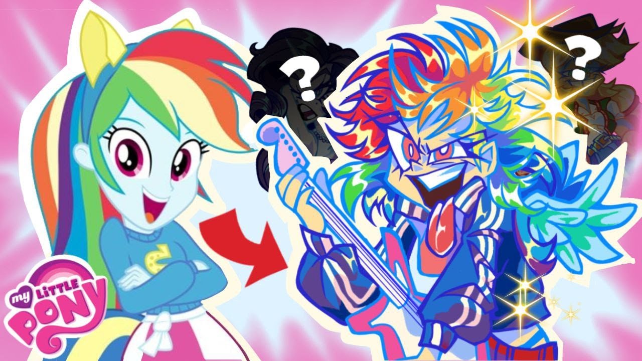 РЕДИЗАЙН MY LITTLE PONY (Эквестрия Гёрлз)