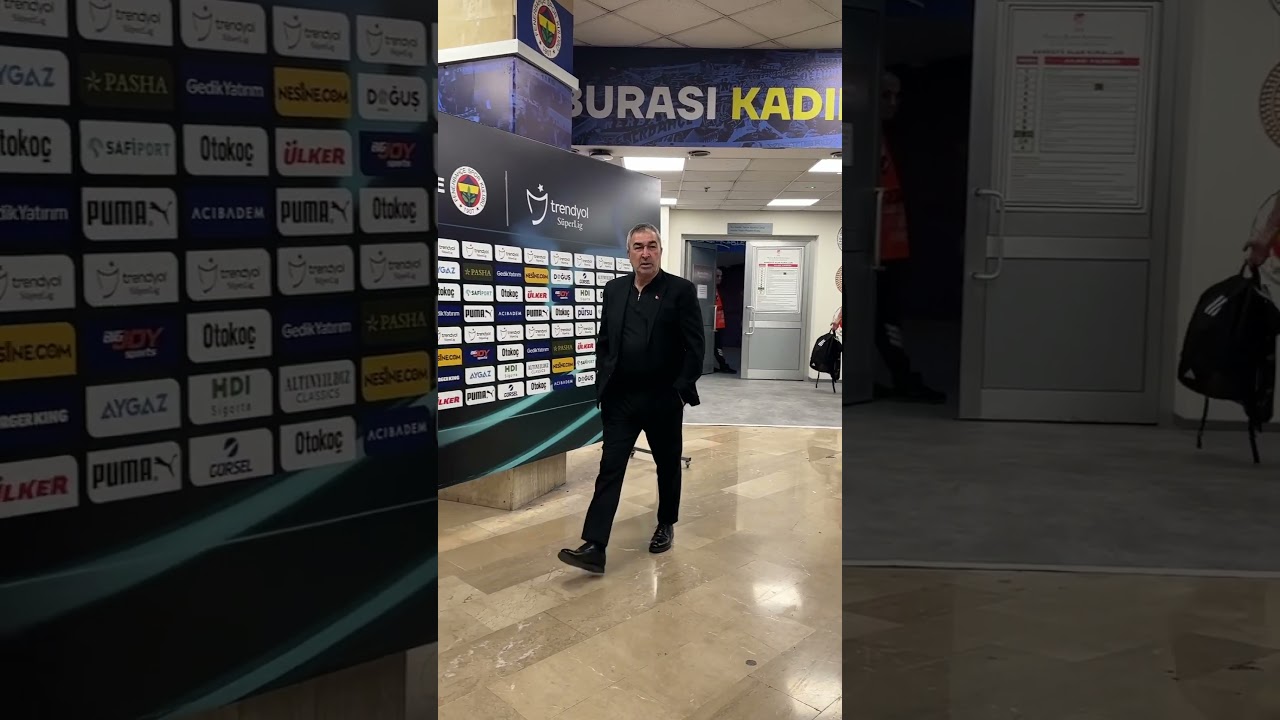 Ma&ccedil; sonu Samet Aybaba&rsquo;nın &ccedil;ıkışı! #beşiktaş