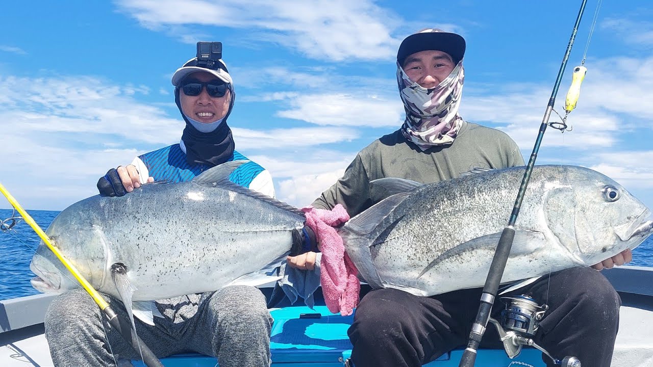 MEGA 2023 PART 2; PIONEER TACKLE REELS FIELD TEST SUCCESS POPPING LABUAN BORNEO MALAYSIA