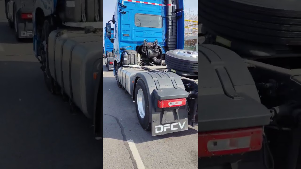 DONGFENG 520GX Седельный тягач Перегон спец техники из КИТАЯ Пункт пропуска Кани-курган