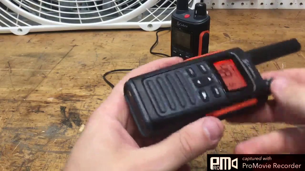 Cobra Rugged Waterproof Walkie Talkies RX680 Review