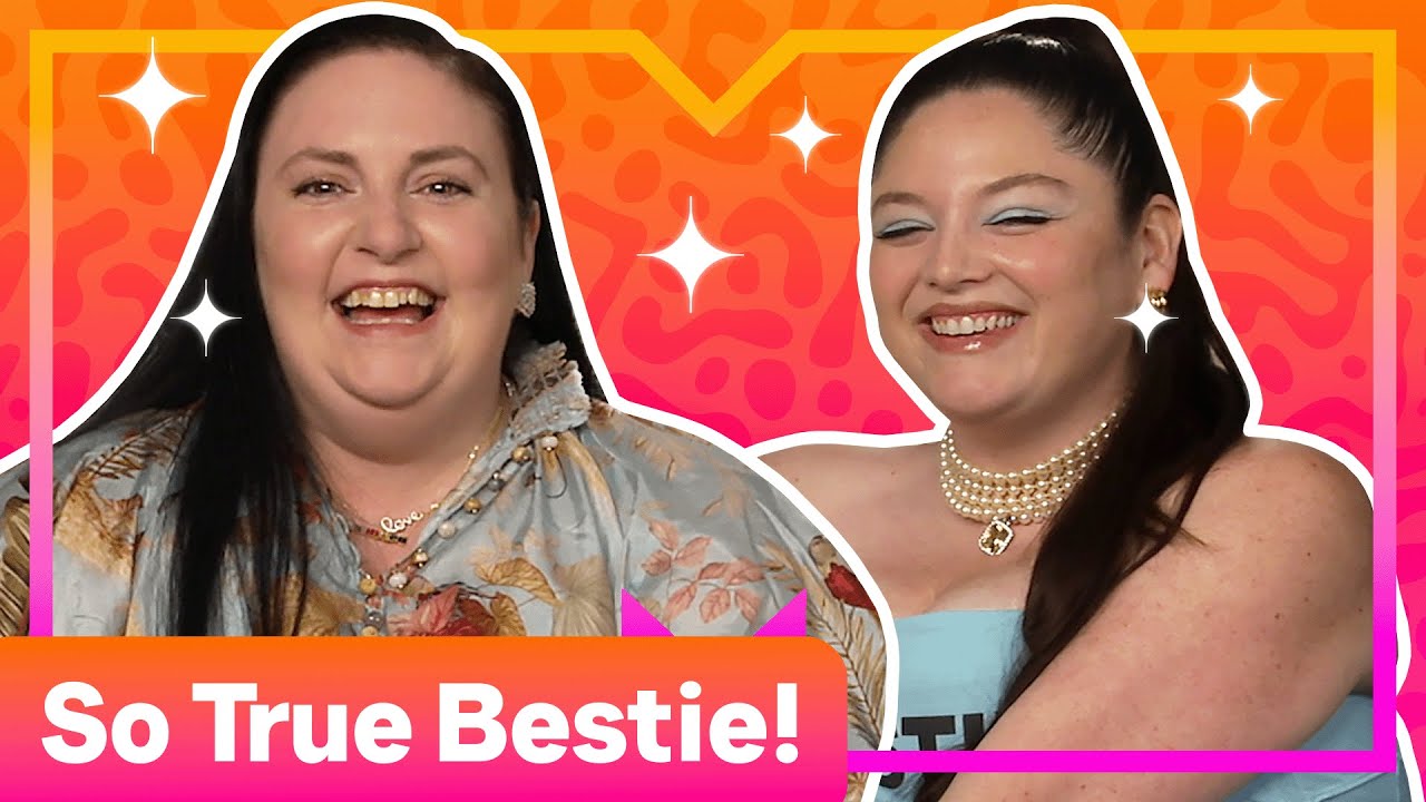 Lena Dunham & Meg Stalter Talk Girls & Addison Rae Cameo In A Round of So True Bestie 💖 | MTV Movies