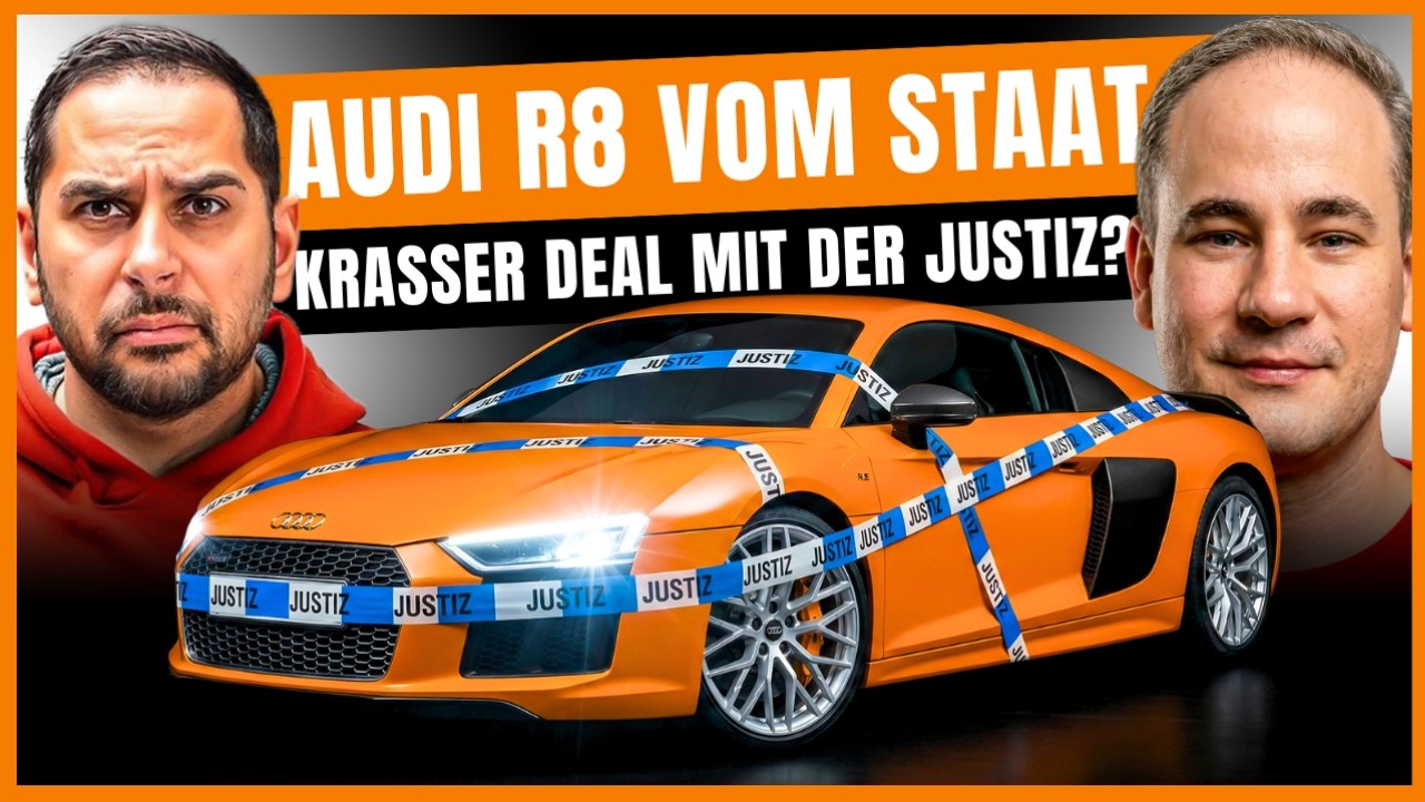 Audi R8 vom Staat! Lohnt sich ein Deal mit der Justiz wirklich?