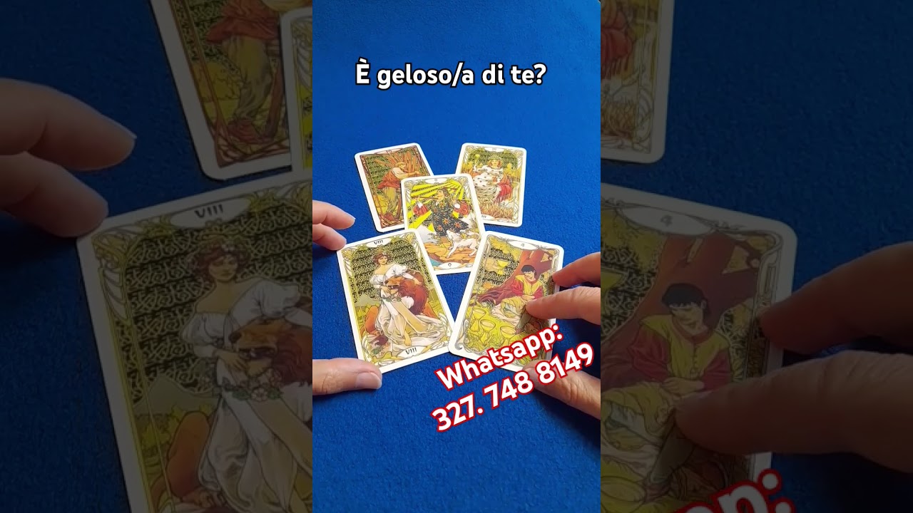 💖E' GELOSO/A DI TE?💖 Lettura carte tarocchi amore interattivi online oggi rituali