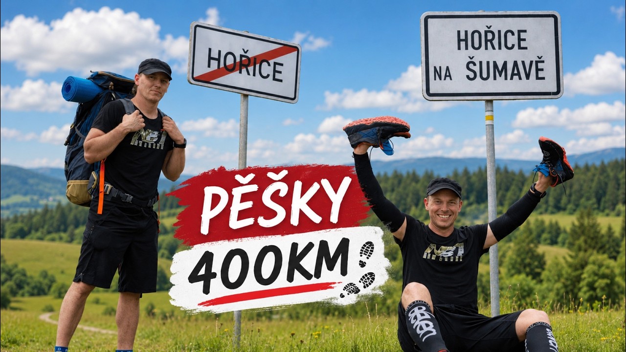 Z Hořic do Hořic přes Hořice | 400 km pěšky