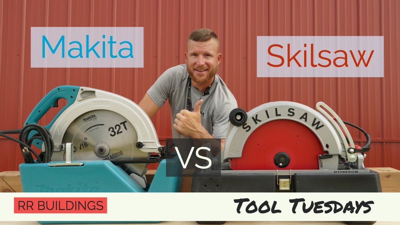 The Biggest Circular Saw Review: The Makita VS Skilsaw Beam Saws