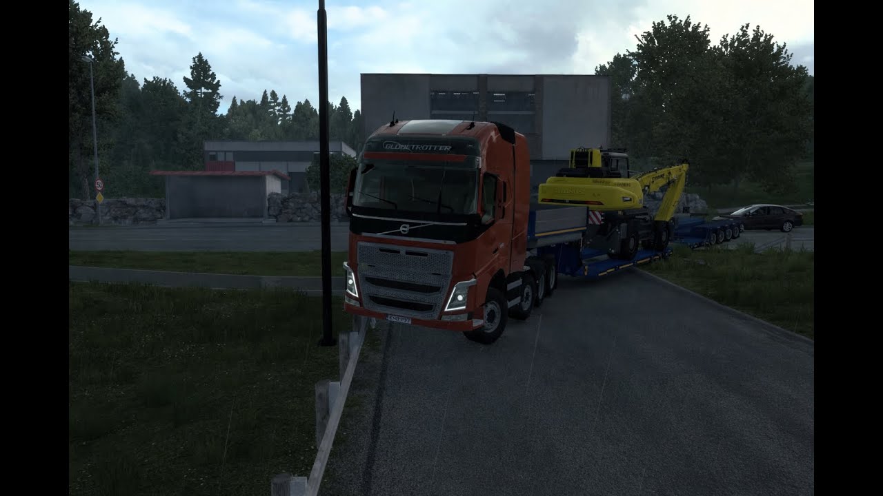 Euro Truck Simulator 2 -  Disaster on nordic roads