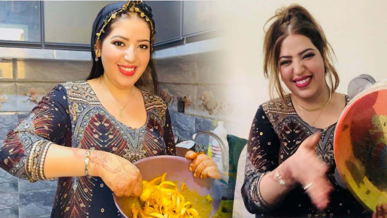 مشيت لدارنا نطيب كسكسو 🍛صدقت هازة البندير كنغني 😂ايوا عولو عليا خليتهم بلا غدا فلوق كلو نشاط💃🏻😂😘