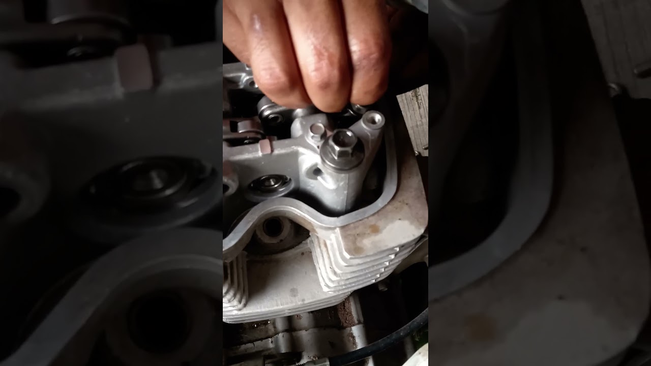 Honda Xr 150 quitando ruido de balancines.#balancinesportabalancinesarboldelevas.#6y8