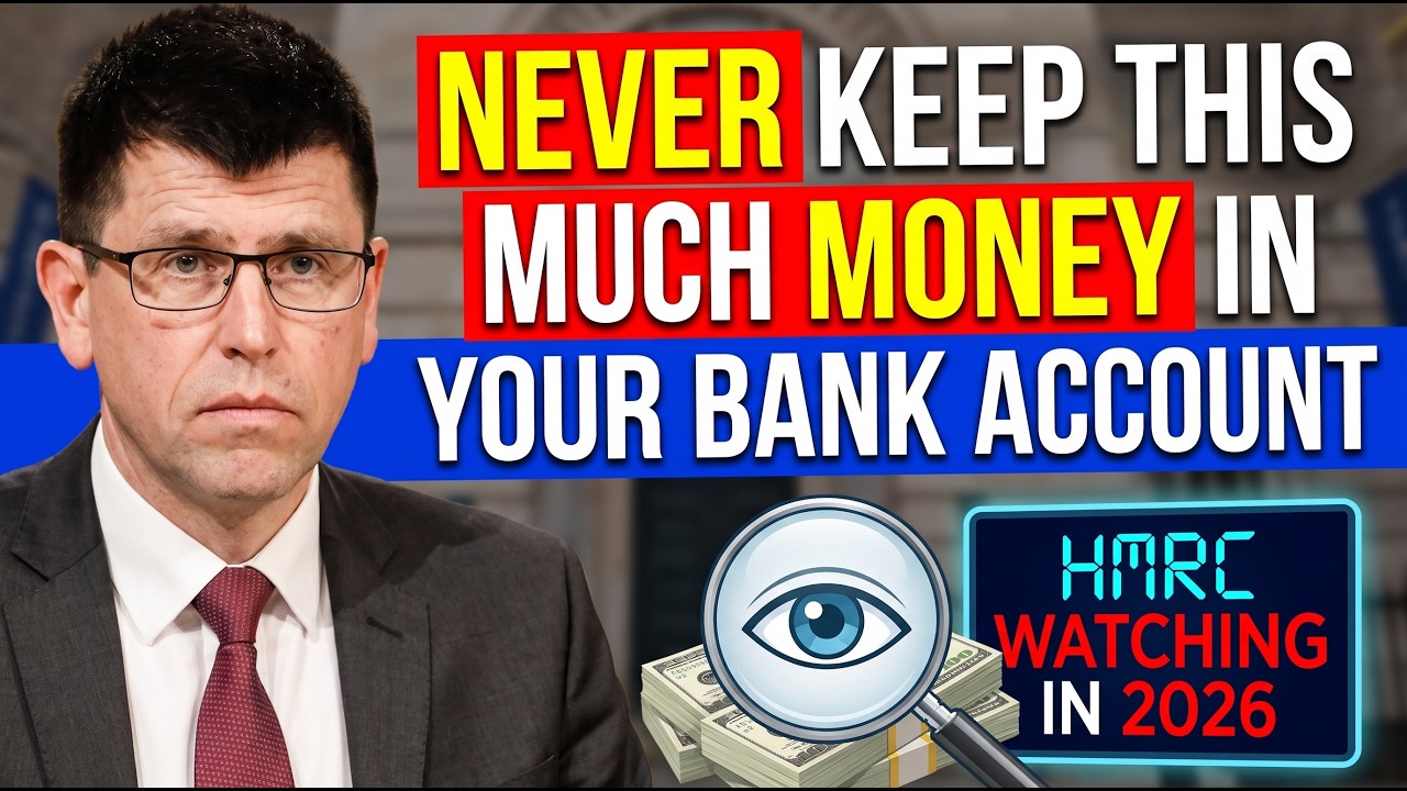 ❌ NEVER KEEP THIS MUCH MONEY IN YOUR BANK ACCOUNT - HMRC WATCHING IN 2026