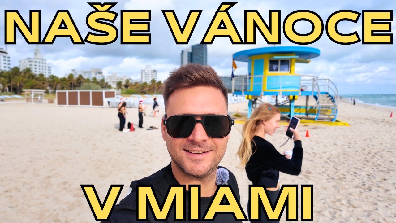 Jak jsme trávili Vánoce v Miami: Sám doma na střeše  🎅🌴 | Luxusní apartmán v Downtown Miami 💎