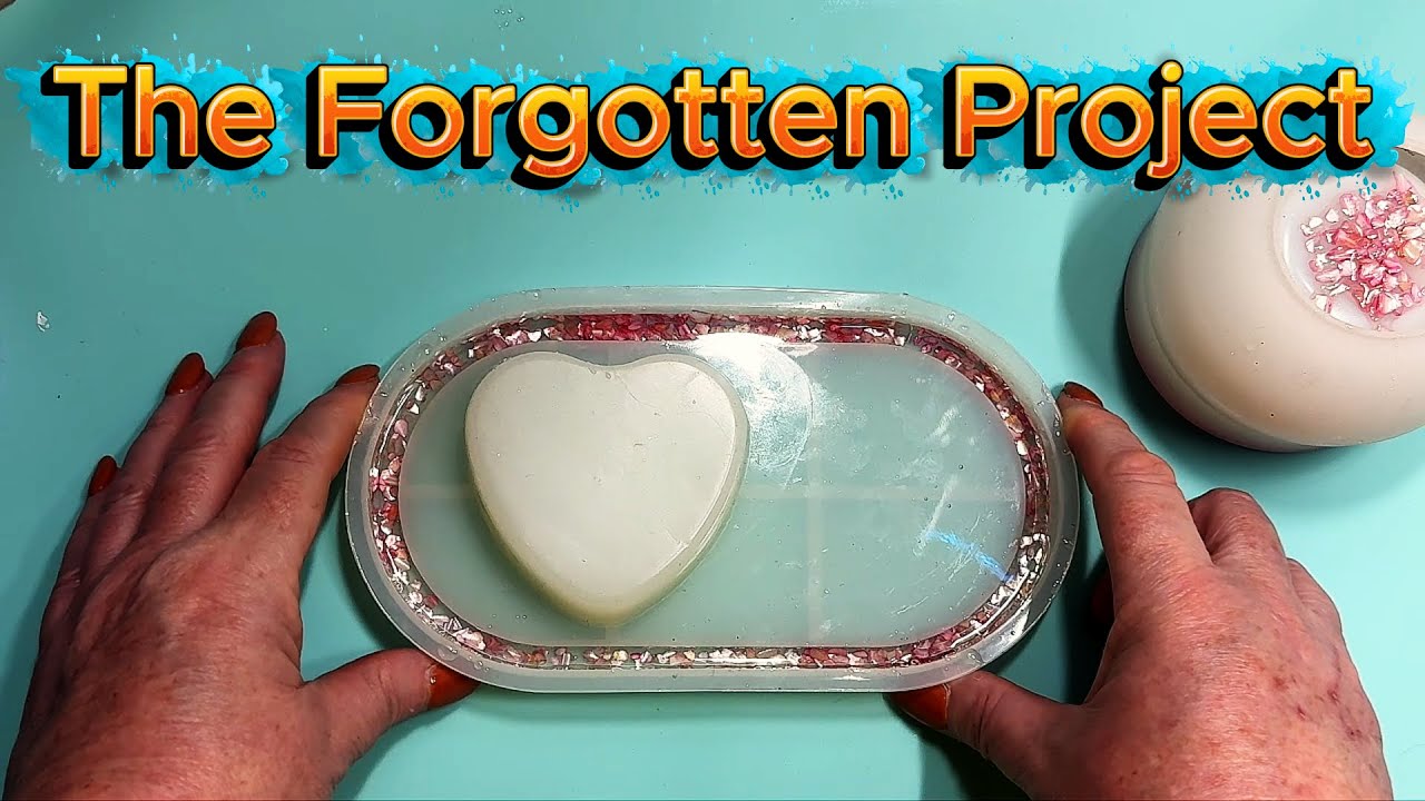 Beginner Friendly Resin  Shaker Tray Idea with Hearts and Glitter | 674