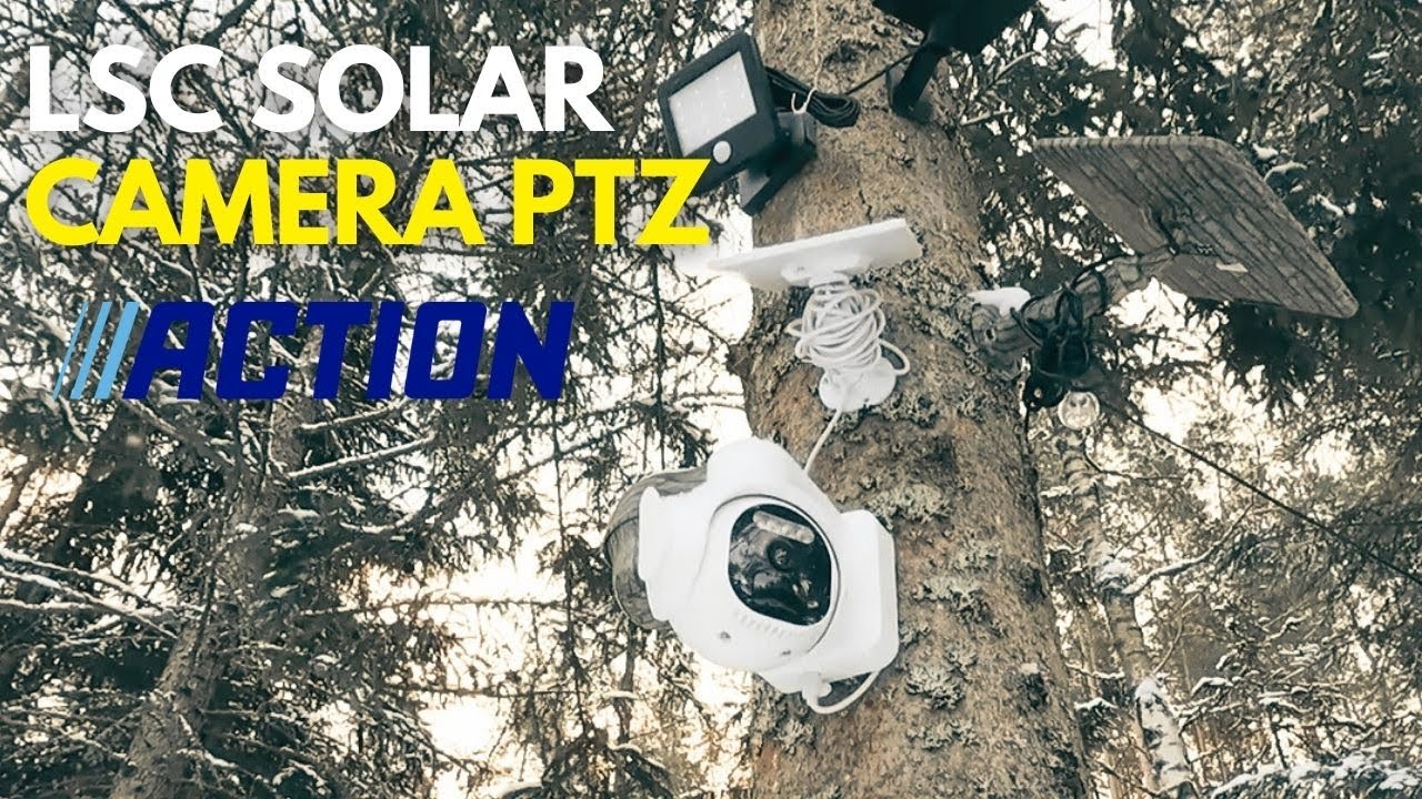 Kamerana słońce z Action. LSC Battery Solar Camera PTZ