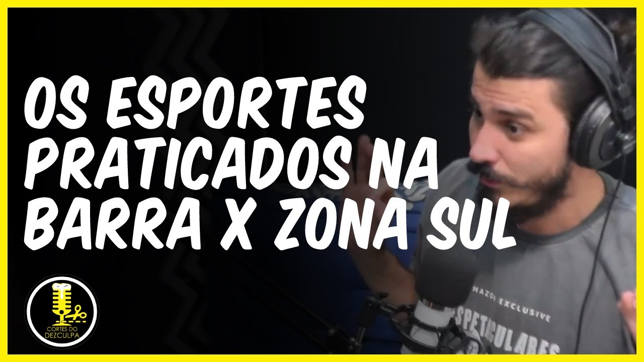 GUI ALBUQUERQUE: DIFERENÇAS ENTRE OS MORADORES DA BARRA E DA ZONA SUL | Cortes do Dezculpa Podcast