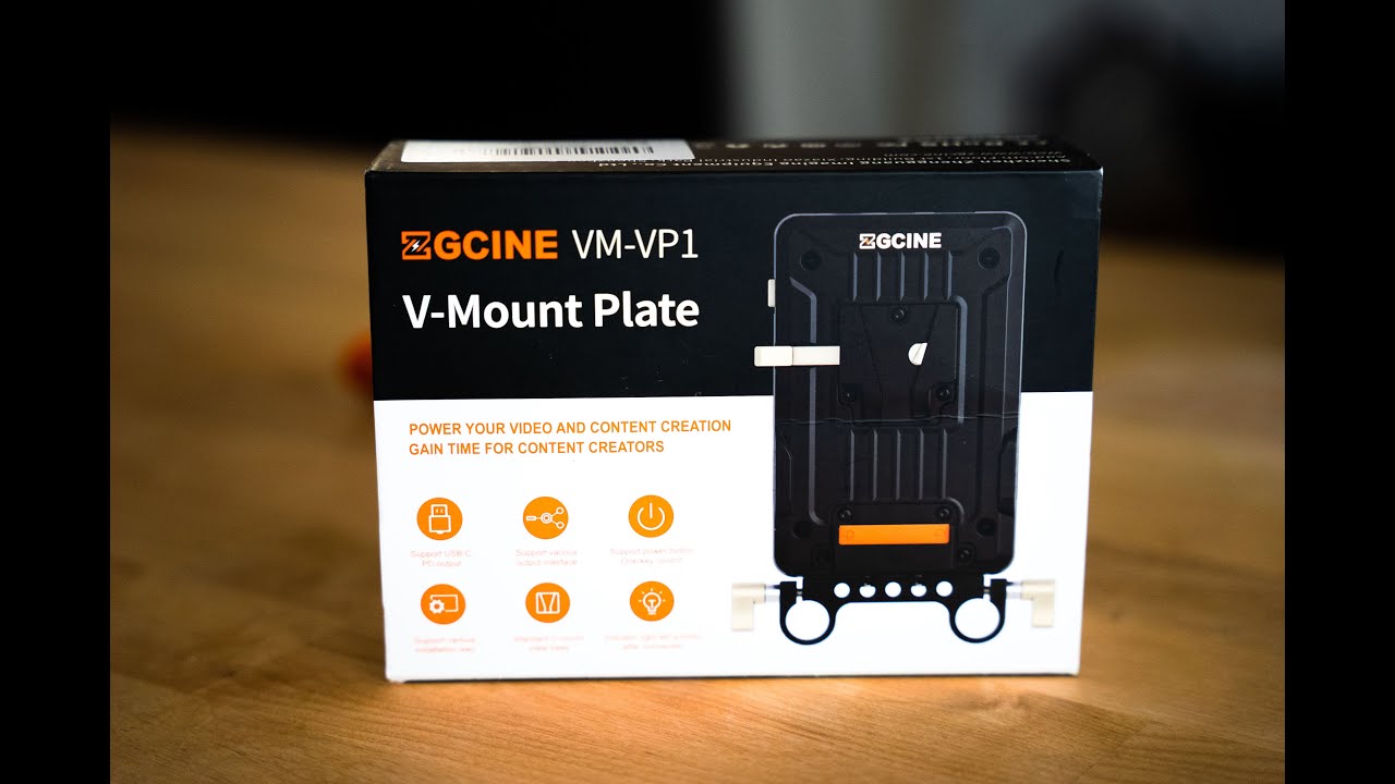 ZGCine V-Mount Backplate VM-VP1 (Episode 5)
