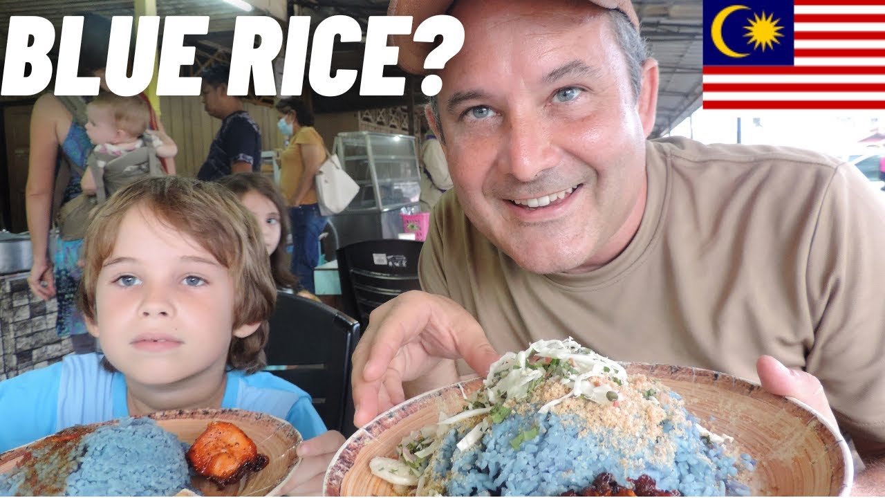 DISCOVER THE BLUE RICE DISH NASI KERABU IN KELANTAN