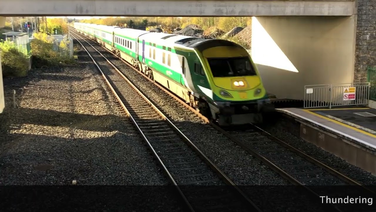 Irish Rail train spotting: Hazelhatch, Co. Dublin, Ireland