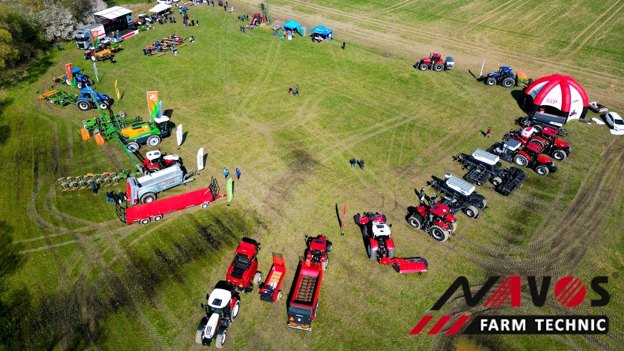 Field day | Steyr | Case ih | New Holland | Amazone|  Navos Farm Technic | Drone |4K|