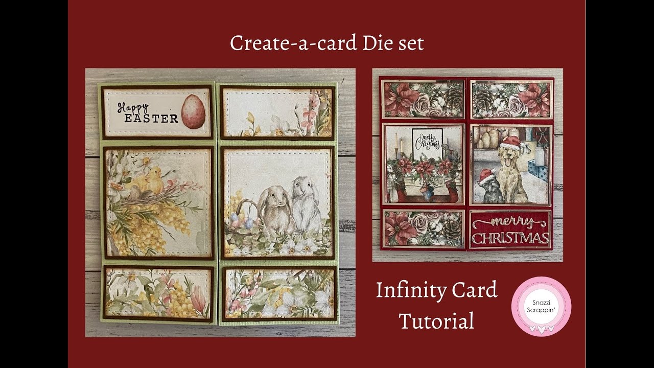 Create-a-card Infinity card tutorial