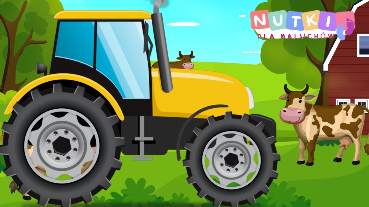 TRAKTOR PRACUŚ - Piosenka Dla Dzieci 🚜🎶🌟 NutkiDlaMaluch&oacute;w #traktor #piosenkidladzieci
