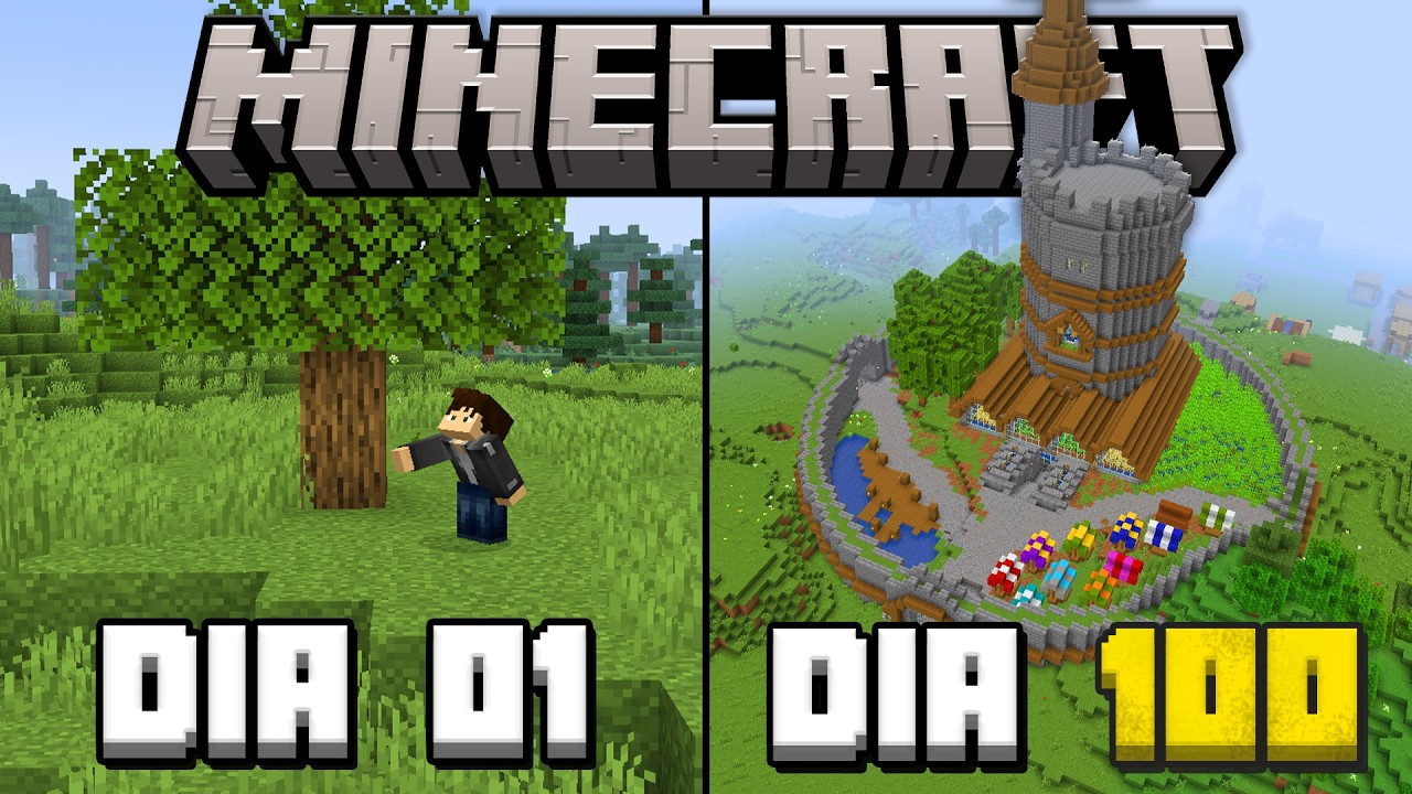 SOBREVIVI 100 DIAS em uma CASA AUTOMÁTICA no MINECRAFT SURVIVAL - O FILME