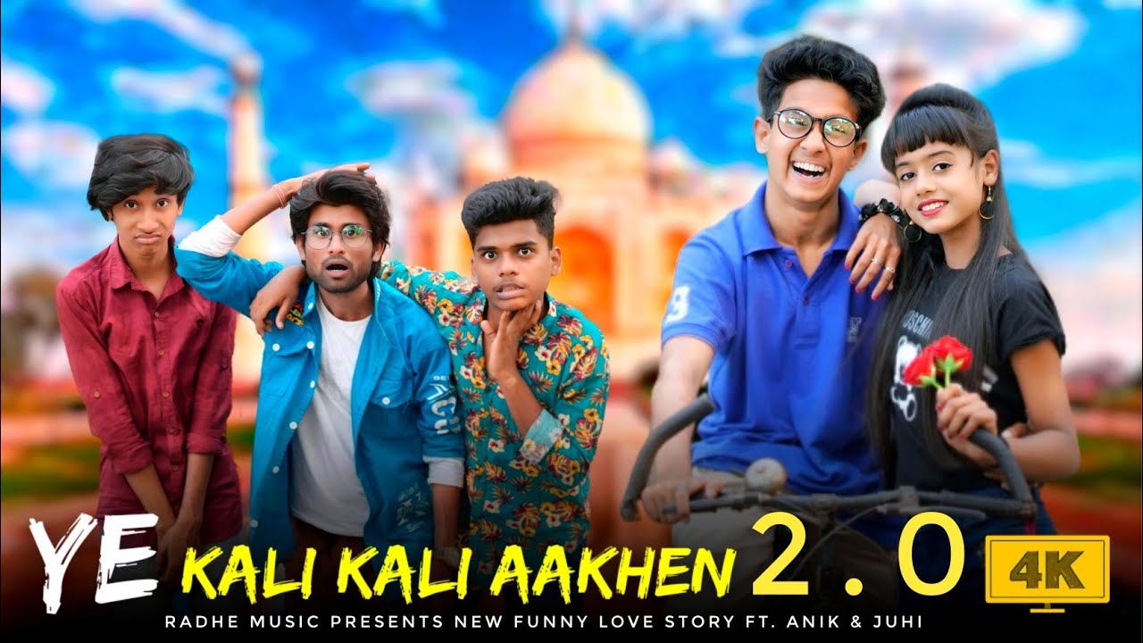 Ye kali kali aankhen 😜 | Anik & Juhi | Bazigar | New Love Story Video