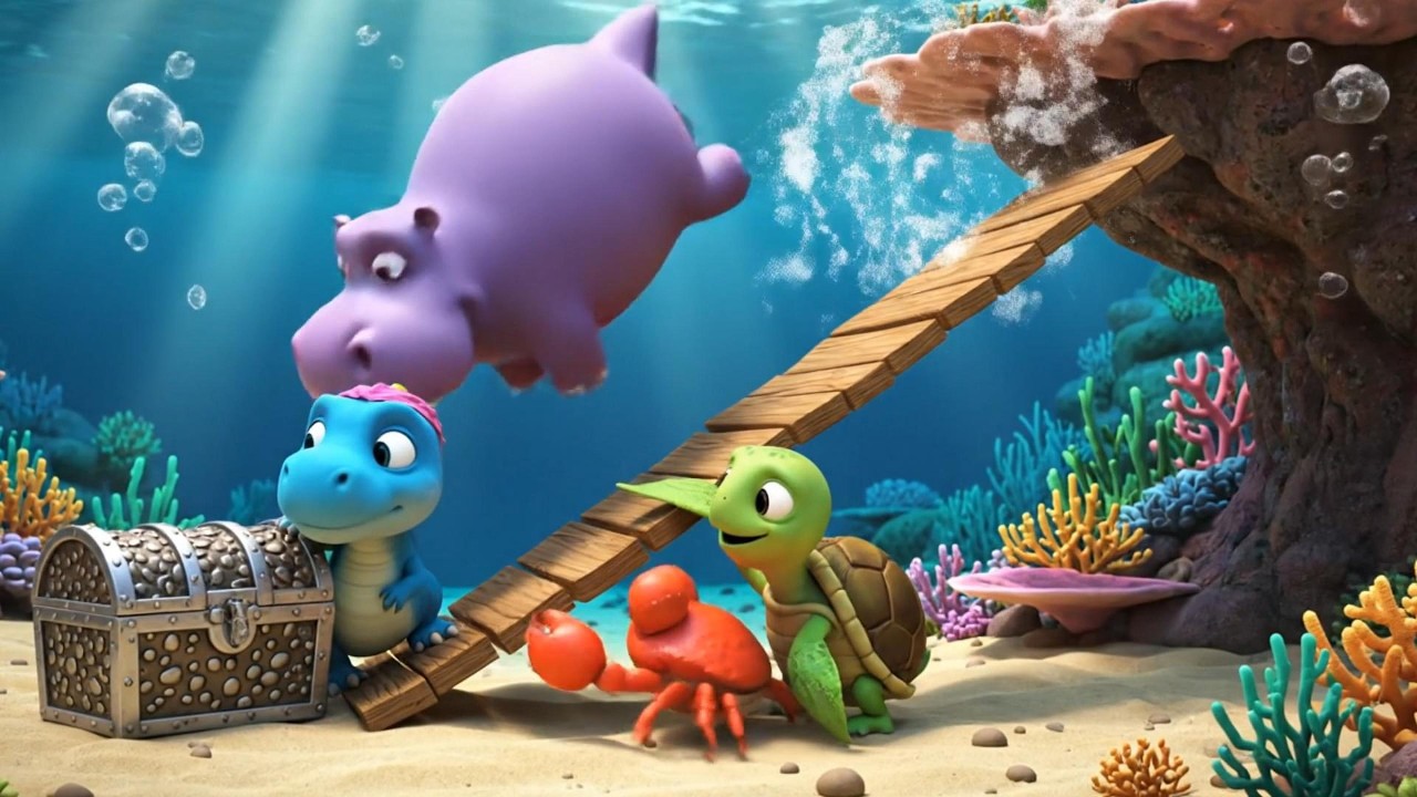 Tiny, Dino, Crab: The Quest for the Mysterious Treasure in Vibrant Valley