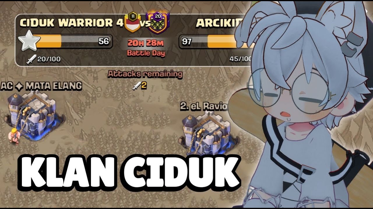 🔴 Hari KEENAM WAR di Klan @cidukbeban  (Live-494)